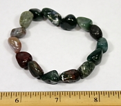 indian jasper chip bracelet