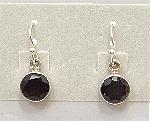 smokey quartz earrings