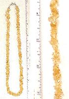 citrine necklace